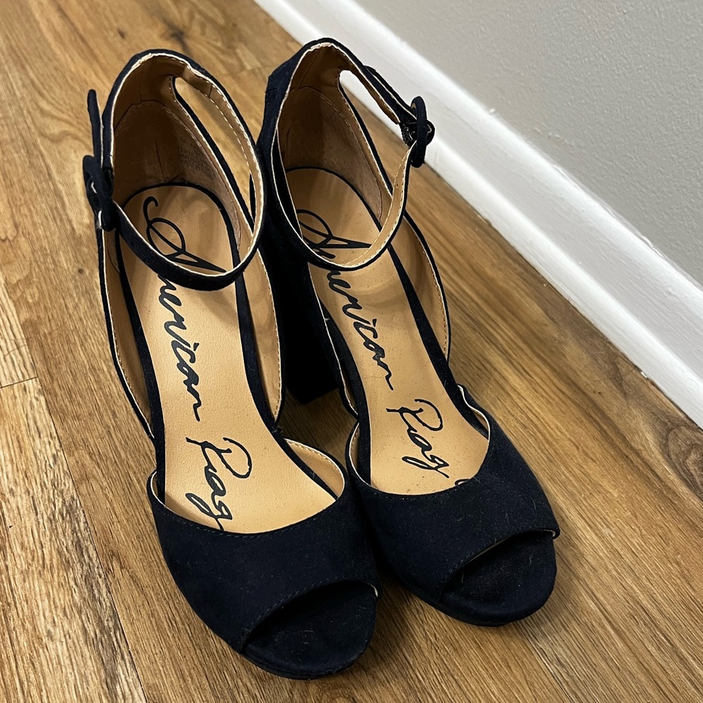 American Rag platform heels